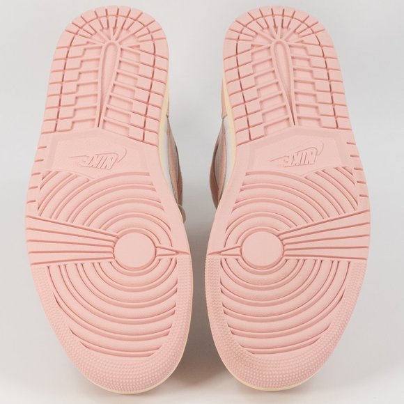 Air Jordan 1 Retro High OG 'Washed Pink' FD2596-600 Suede Leather Sneakers - Picture 6 of 8